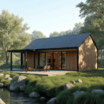 casas de madera prefabricadas ecológicas, sostenibilidad, diseño, eficiencia energética