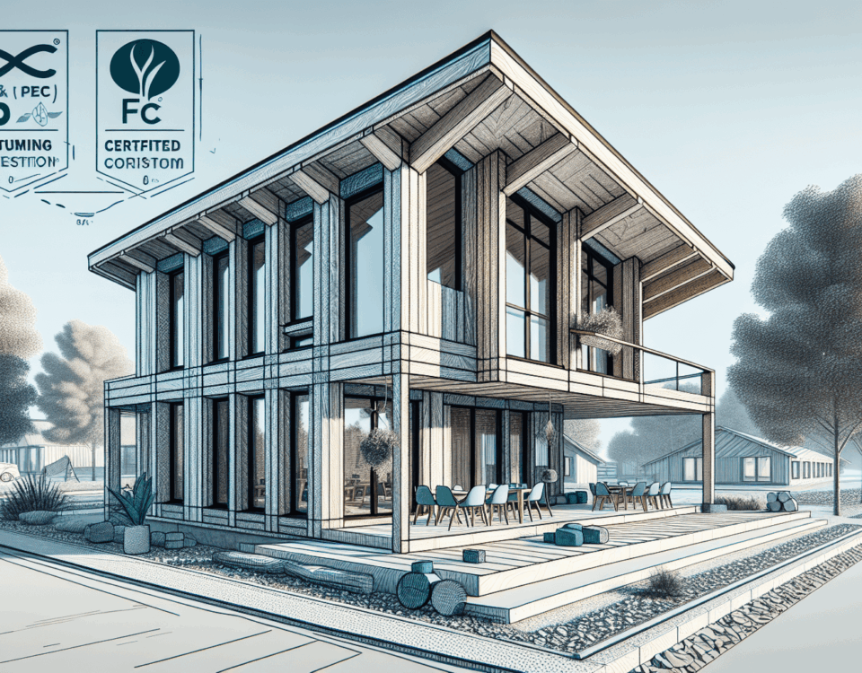Descubre las ventajas de las casas de madera ecológicas: mayor eficiencia, menor impacto ambiental y certificaciones responsables para construir un futuro más verde.